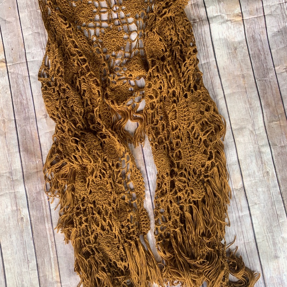 Mustard Crochet Cardigan from Buckle - Picture 2 of 4